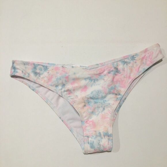 Onia Tie Dye pastel cotton candy Bikini bottoms Lg - Picture 1 of 3